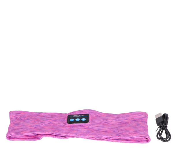 Rikiki Opaska z wbudowanymi słuchawkami Bluetooth różowa - 1352015 - zdjęcie 6
